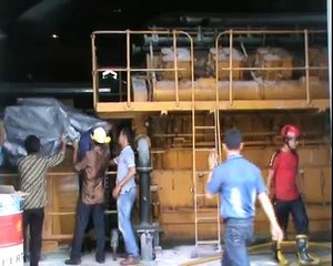 Tangki Minyak PLTD Terbakar