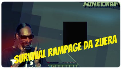Survival Rampage Da Zueira Ft. DrazzyX | Minecraft | KesCraft