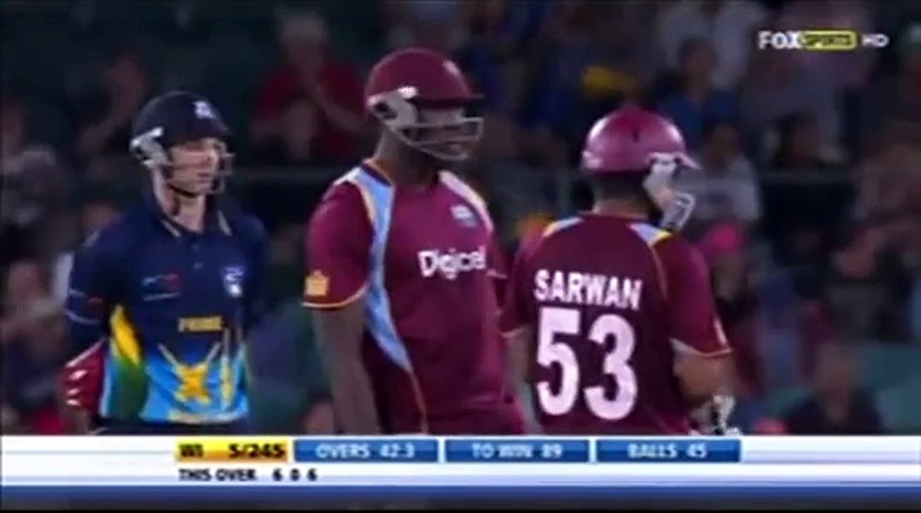 Andre Russell, 6,6,0,4,4,6,6,4,6 vs Australia;Prime Minister,Eleven
