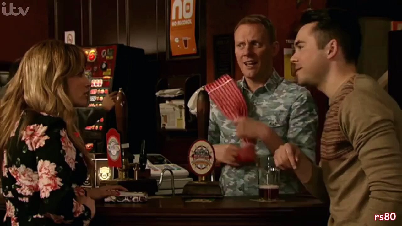 Coronation Street Tyrone Punches Todd