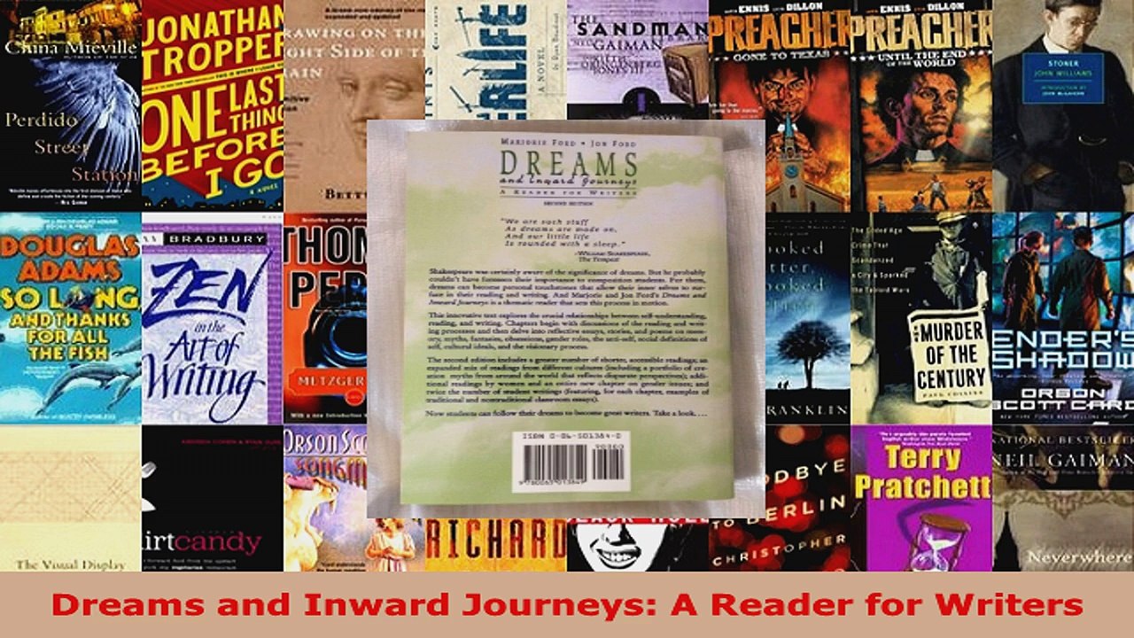 Download  Dreams and Inward Journeys A Reader for Writers Ebook Free