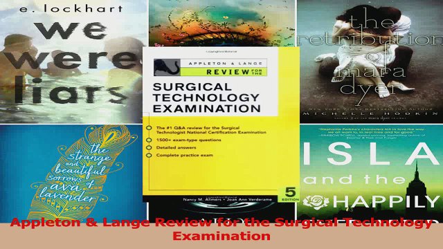 Read Appleton Lange Review for the Surgical Technology Examination Ebook Free
