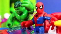 Spiderman Crime Cruising Car Hulk Playskool Heroes Marvel Green Lantern Battle Imaginext J