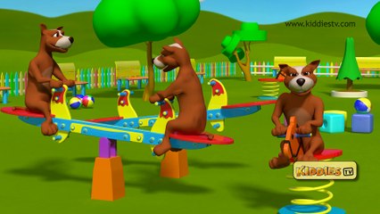 10 little doggies | Nursery rhymes | Baby songs | Kiddiestv