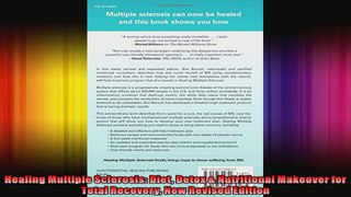 Healing Multiple Sclerosis Diet Detox  Nutritional Makeover for Total Recovery New