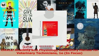 Clinical Anatomy and Physiology Laboratory Manual for Veterinary Technicians 1e In Focus PDF