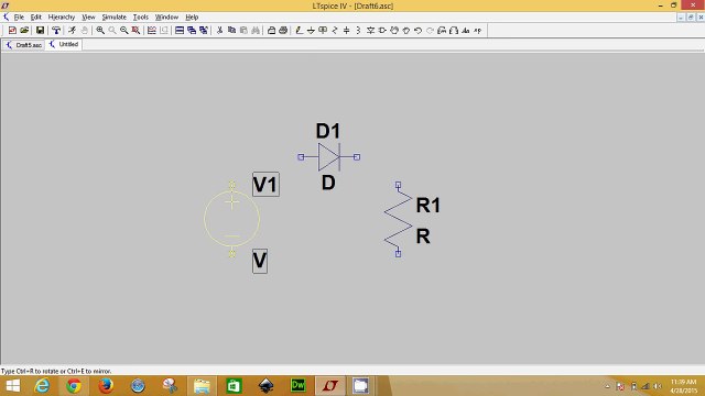 half wave rectifier design using ltspice