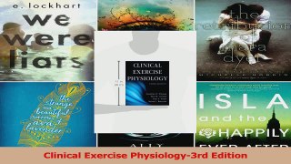 Clinical Exercise Physiology3rd Edition PDF