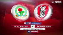 Blackburn Rovers 1 - 0 Rotherham United (Championship) Highlights