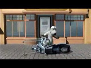 Bunty riding his new scooter Punjabi