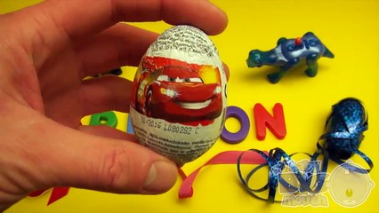Disney Cars Surprise Egg Learn-A-Word! Spelling Arts and Crafts Words! Lesson 18