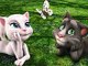 Funny Cat Talking Tom & Angela on Are You Sleeping Rhyme