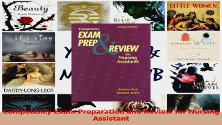 Read  Competency Exam Preparation and Review for Nursing Assistant PDF Online