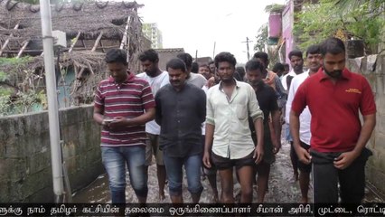 சோழிங்கநல்லூர் நிவாரணப் பணியில் சீமான் | 8 DEC 2015 | Seeman Met Flood Affected Sholinganallur People | 8 December 2015