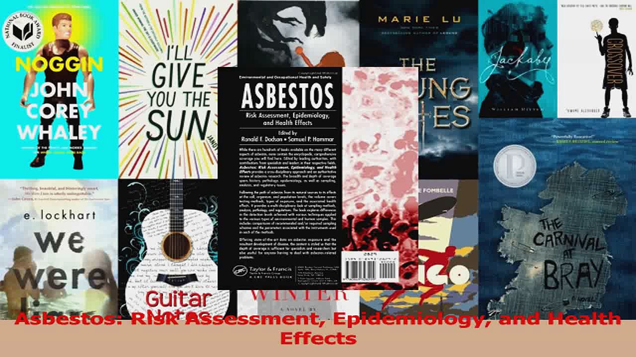 Asbestos Risk Assessment Epidemiology and Health Effects Download
