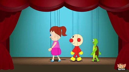 Les Petites Marionnettes - French Nursery Rhyme