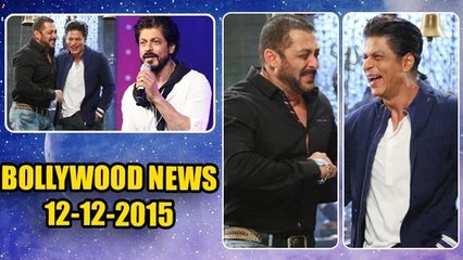 Shahrukh Khan SINGS LIVE Pyar Ka Bandhan For Salman Khan | 12th DEC 2015