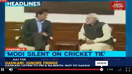 Imran Khan in Headlines on Indian News Channels
