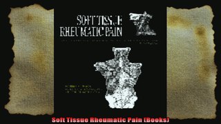 Soft Tissue Rheumatic Pain Books