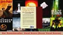 Read  Der Rosenkavalier Vocal Score Dover Vocal Scores Ebook Free
