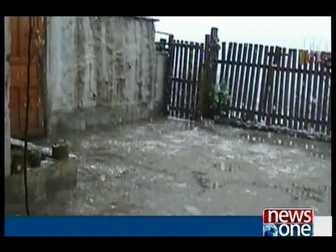 Snow and cold winds increased in the cold weather