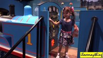 A Life Size Train Ride for Kids: Thomas the Tank Engine & Maya Girl : )