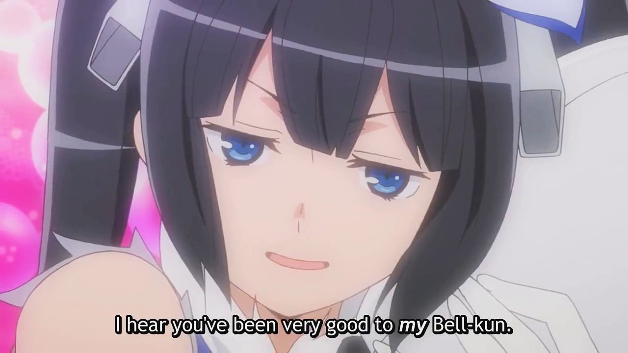 DanMachi Scene - Bell Is A Lucky Bastard[Eng Sub]