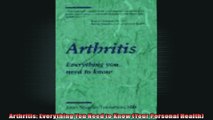 Arthritis Everything You Need to Know Your Personal Health