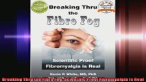 Breaking Thru the Fibro Fog Scientific Proof Fibromyalgia Is Real