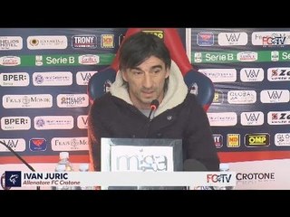 La conferenza di Juric alla vigilia di #CrotoneModena
