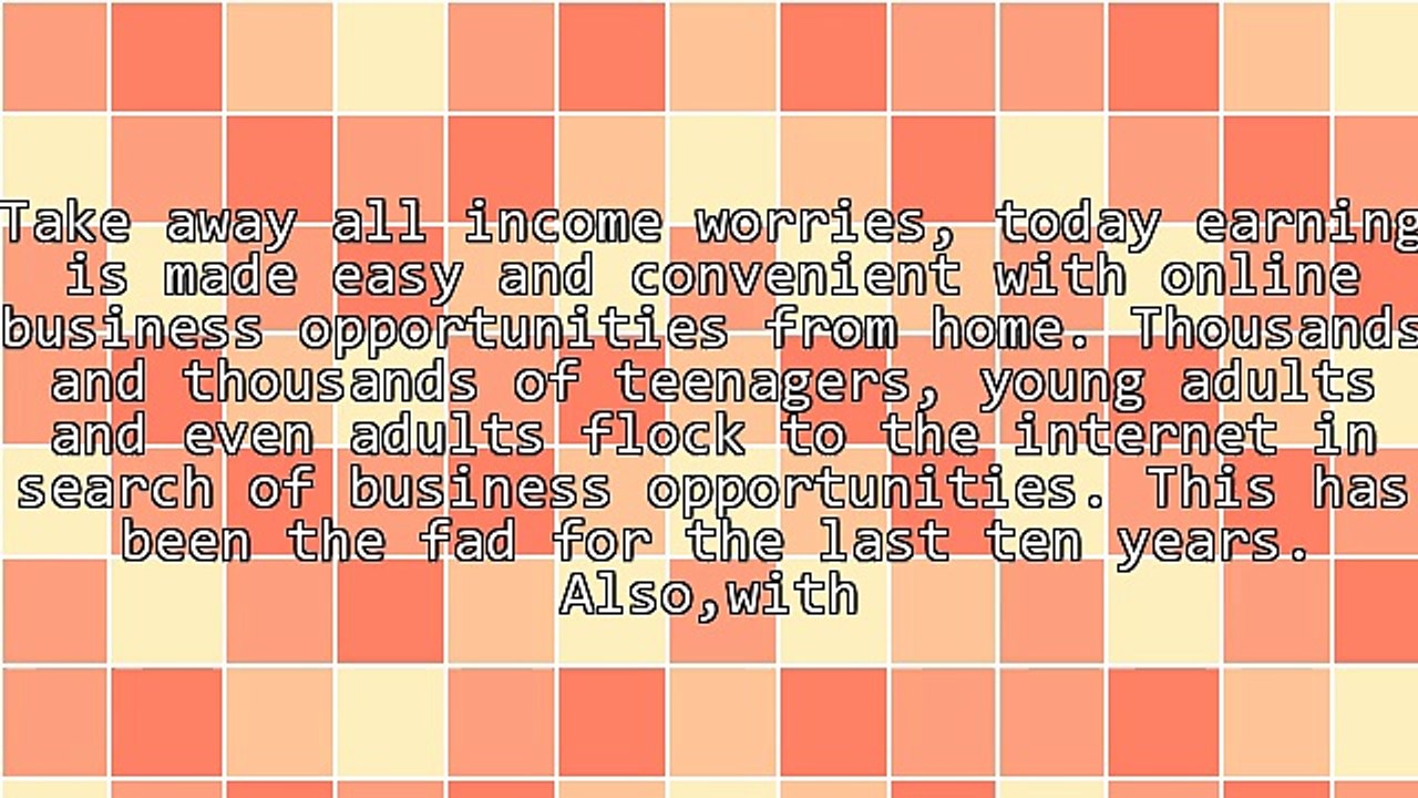Online Business Opportunities From Home: How Do I Get One?