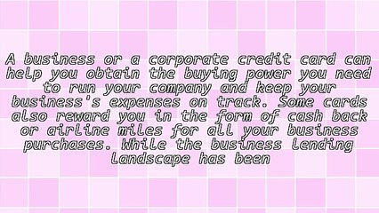How You Can Get Business Credit Cards Even With Bad Credit