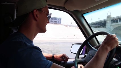 Conduire dans les canaux de Los Angeles - Très facile d'accès.