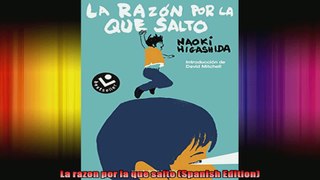 La razon por la que salto Spanish Edition