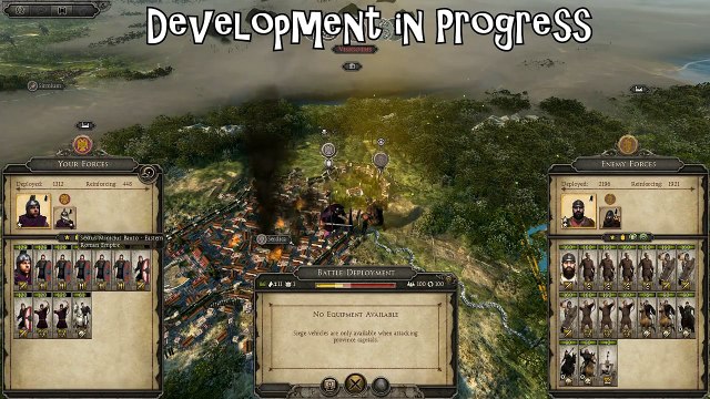 Total War: Attila - Gameplay ~ The Siege of Constantinople! (Eastern Roman Empire vs The O