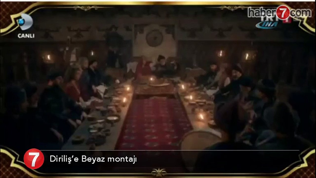 Diriliş’e Beyaz montajı -