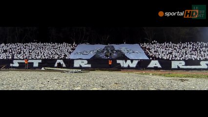 Ces supporters de foot sont sous l'emprise de la Force