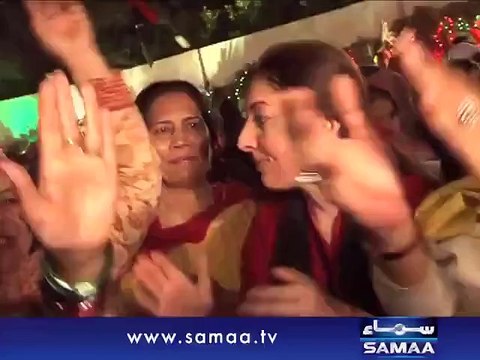 Sharmeela Farooqi Dancing To Welcome Bilawal Bhutto