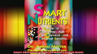Smart Nutrients Dr Morton Walker Health Book