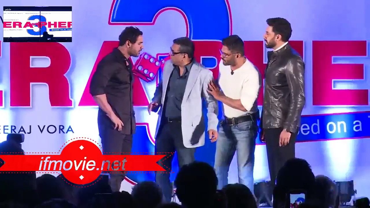 Hera Pheri 3 full movie  18/12/2015  ¦ Paresh Rawal, Suneil Shetty, John Abraham. hd
