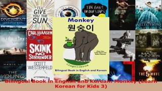 Download  Bilingual Book in English and Korean Monkey Learn Korean for Kids 3 PDF Free