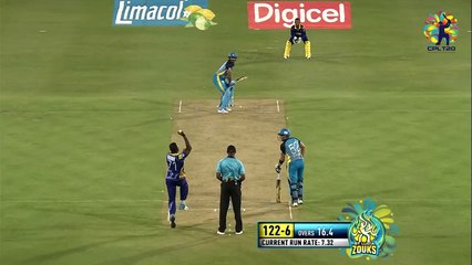 Sohail Tanvir 18-ball 50 vs Barbados Tridents (Game 17) - #CPL15