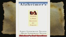 Alzheimers Hard Questions