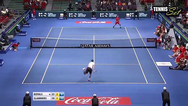 [HD] Goran Ivanisevic vs Carlos Moya Highlights IPTL KOBE 2015 (1)