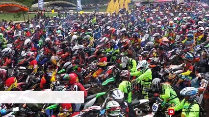 2.000 Trail Rider Menjajal Medan Extreme Kalimantan Selatan