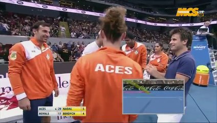 Nadal vs Berdych, IPTL 2015, Highlights HD - 5th Match Singles - 07 12 15