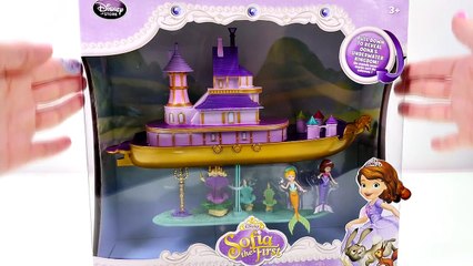 Disney Princess Mermaids Sofia The First Floating Palace Cruise Ship and Boat