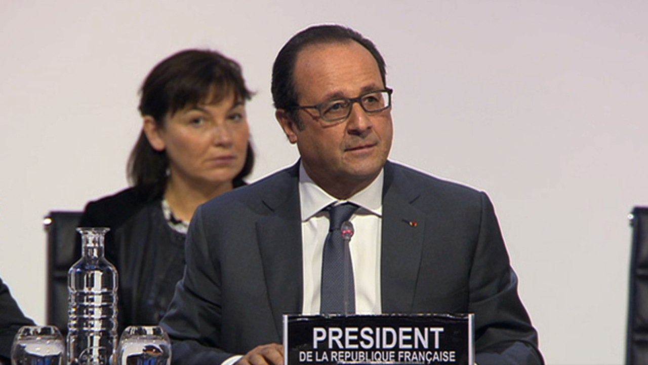 Intervention du président François Hollande à la clôture de la négociation de la #COP21