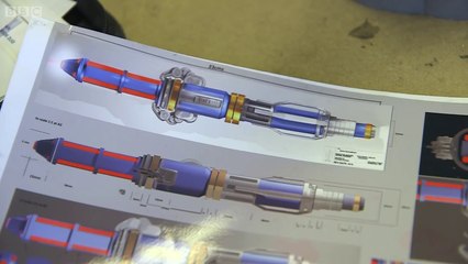 A sneak peek of The Doctor's new Sonic Screwdriver - Doctor Who Series 9 (2015) - BBC