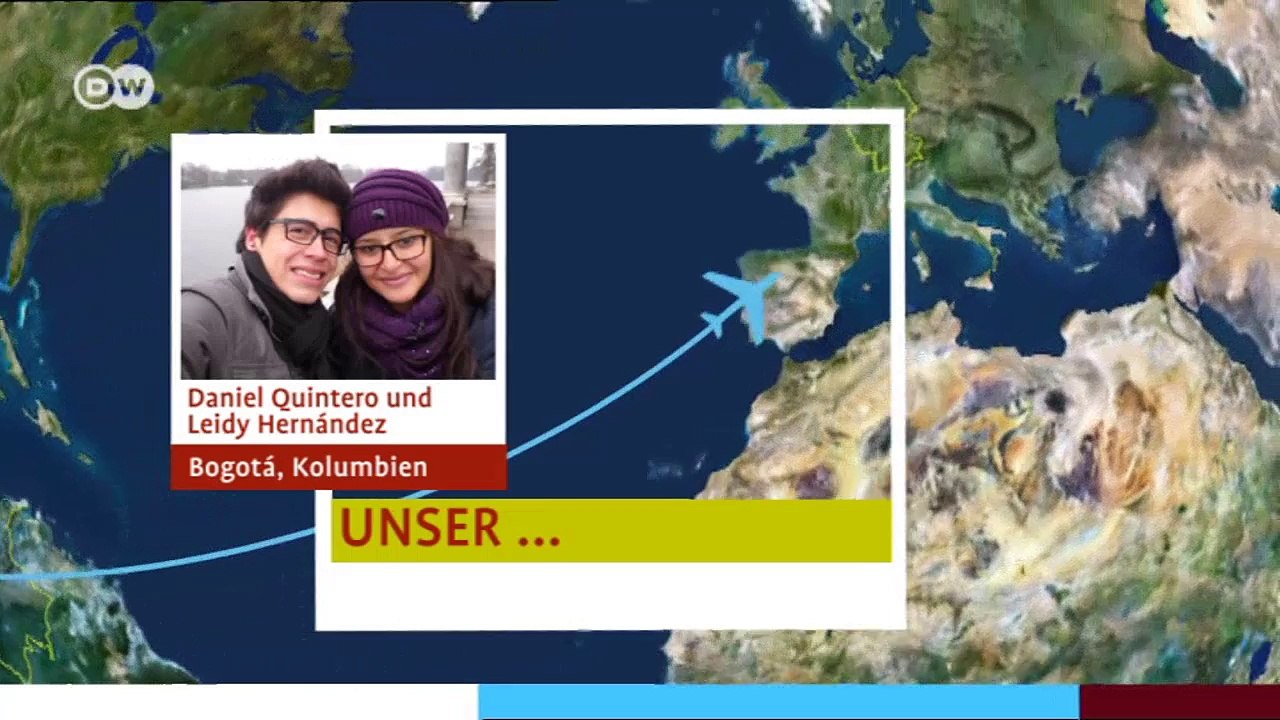 Potsdam mit zwei Studenten aus Kolumbien | Hin & weg